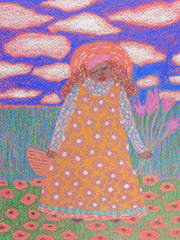 Gullah Girl in Pinafore (Front)