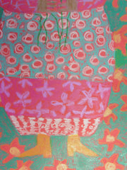 Gullah Girl in White Hat