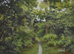 Path, Forest Green