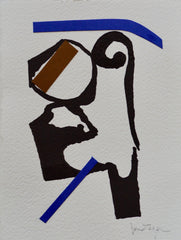 Collage Ink Study No. 2