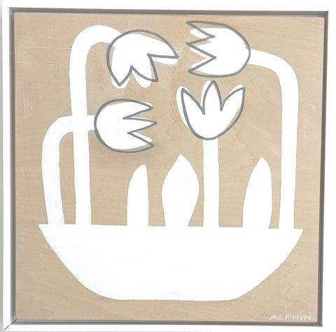 Tulips in White