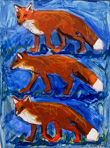 Moonlit Fox I