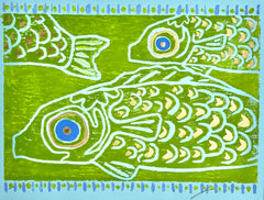 Blue Green Fishies