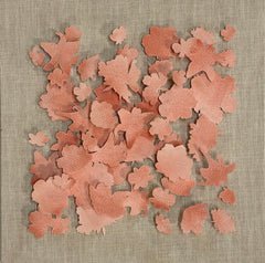 Pin Mounted Pink Posies