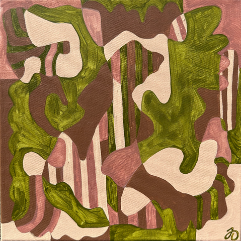 Abstract in Earth Tones