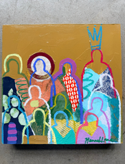 Calico Crowd - Mustard