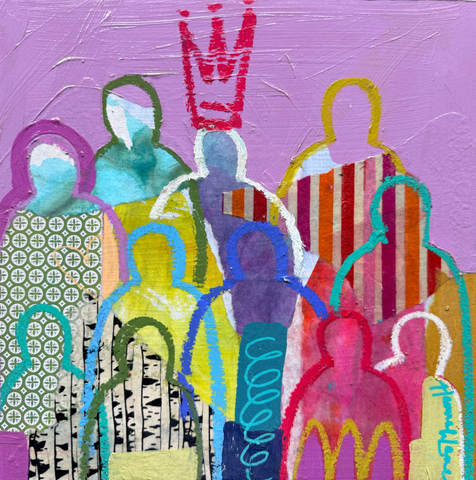 Calico Crowd - Lilac