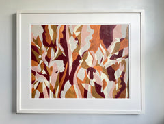 Framed Floral Abstract