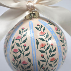 Pastel Florals Ornament