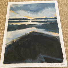 Blue Marsh at Dawn