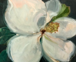 Magnolia On Grey II