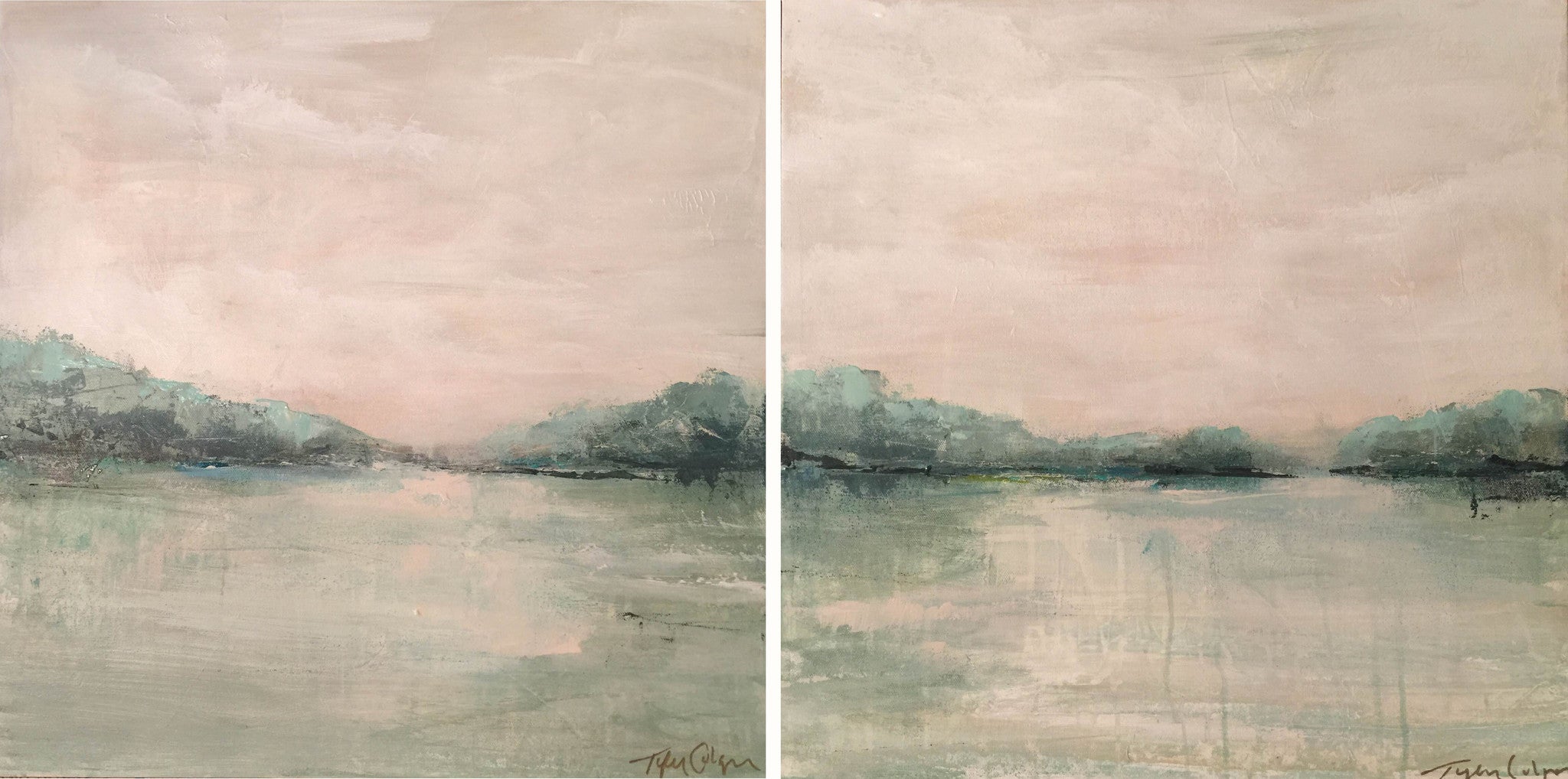 Clear Water Diptych