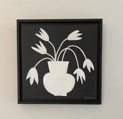 Black/White Botanical I