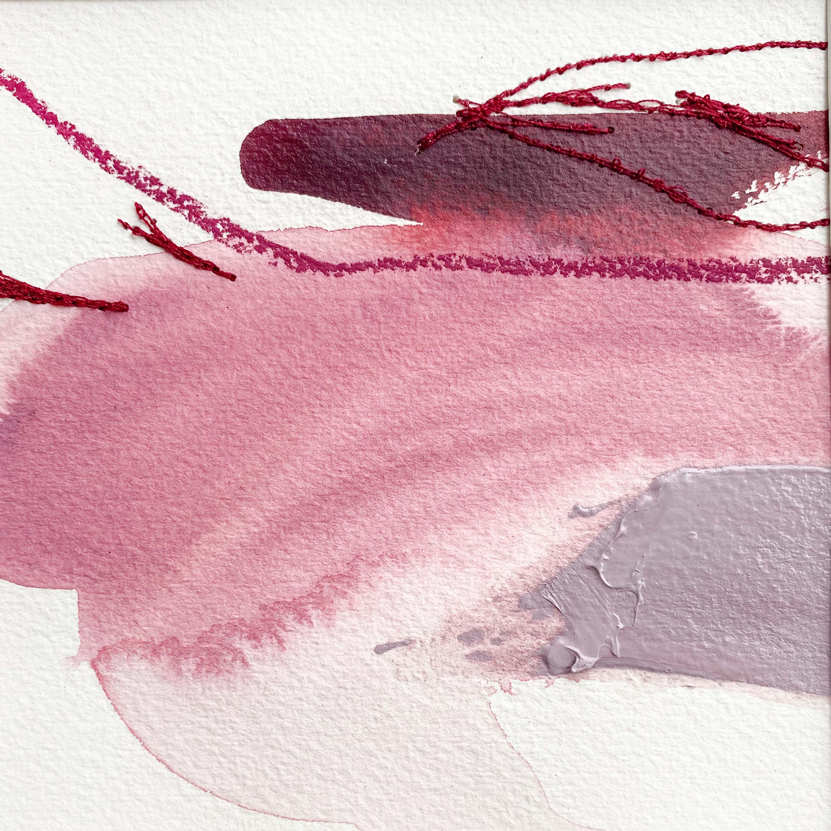 Color Study in Red Violet 2