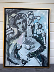 Figure in Blue