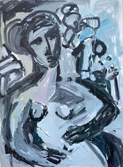 Figure in Blue