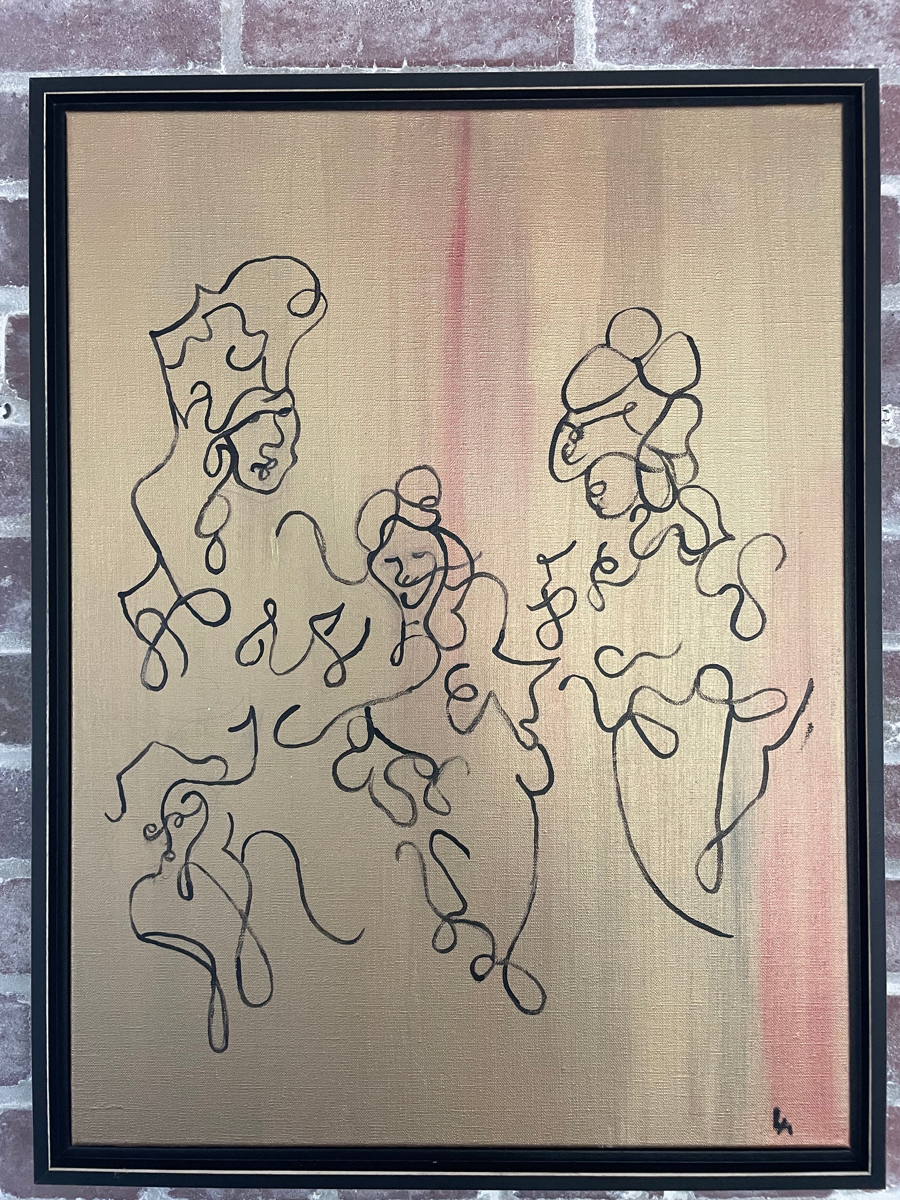 Gesture Dans Bronze
