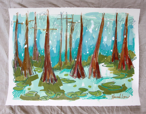 Cypress Trees 1