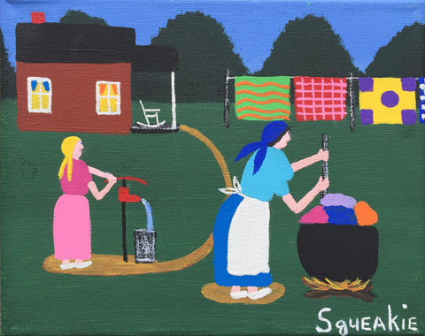 Hanging Out the Quilts