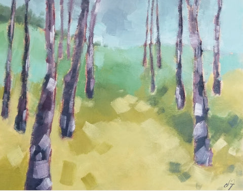 Thirteen Purple Trees