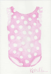 Baby Girl Swimsuit, Pink