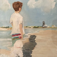 Boy With His Dog