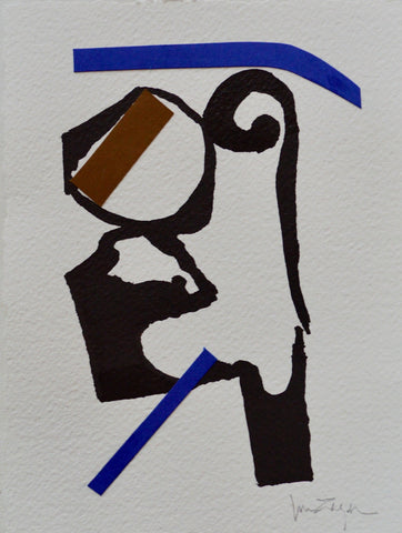 Collage Ink Study No. 2