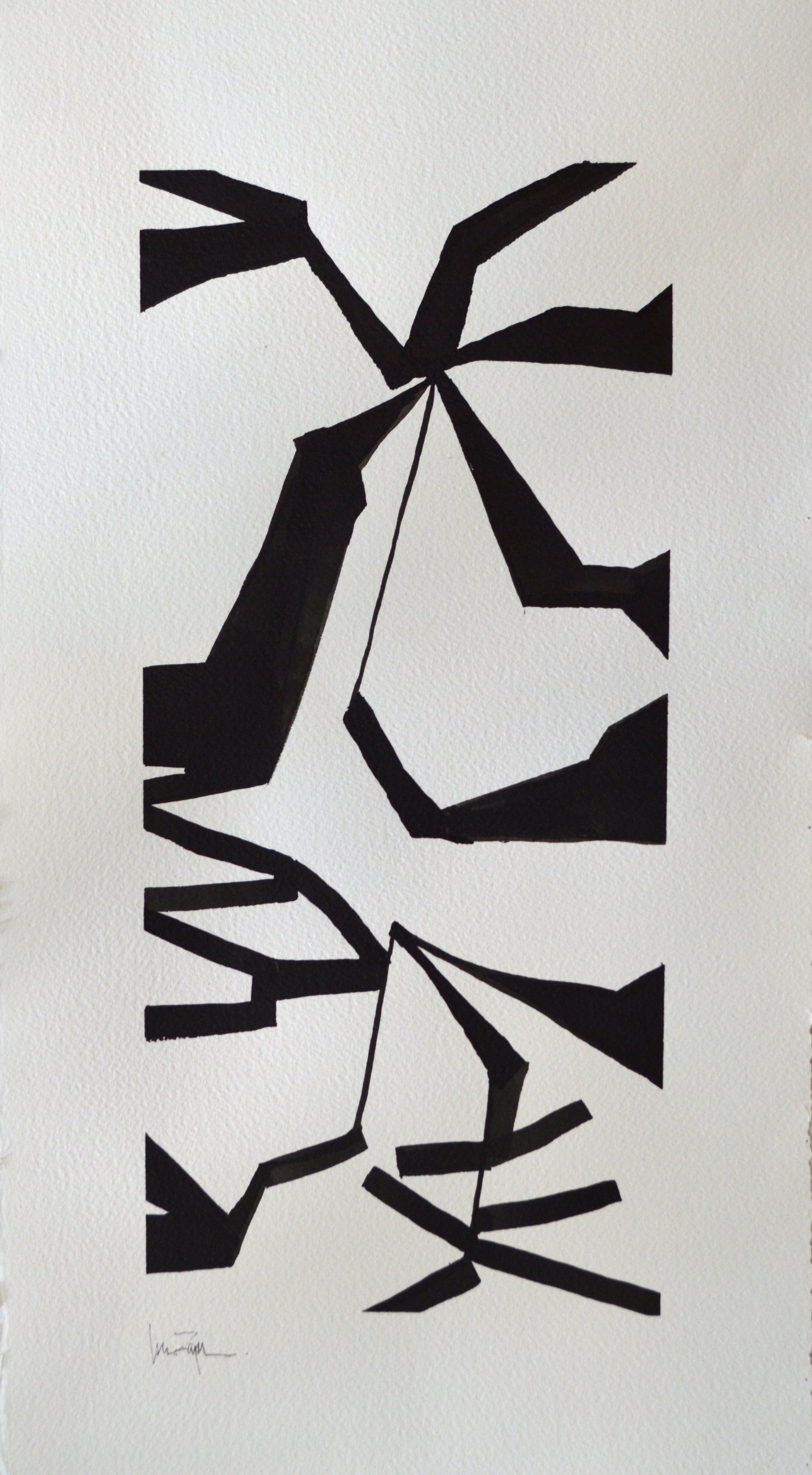 No. 5 Black & White Study