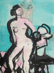 Pink and Turquoise