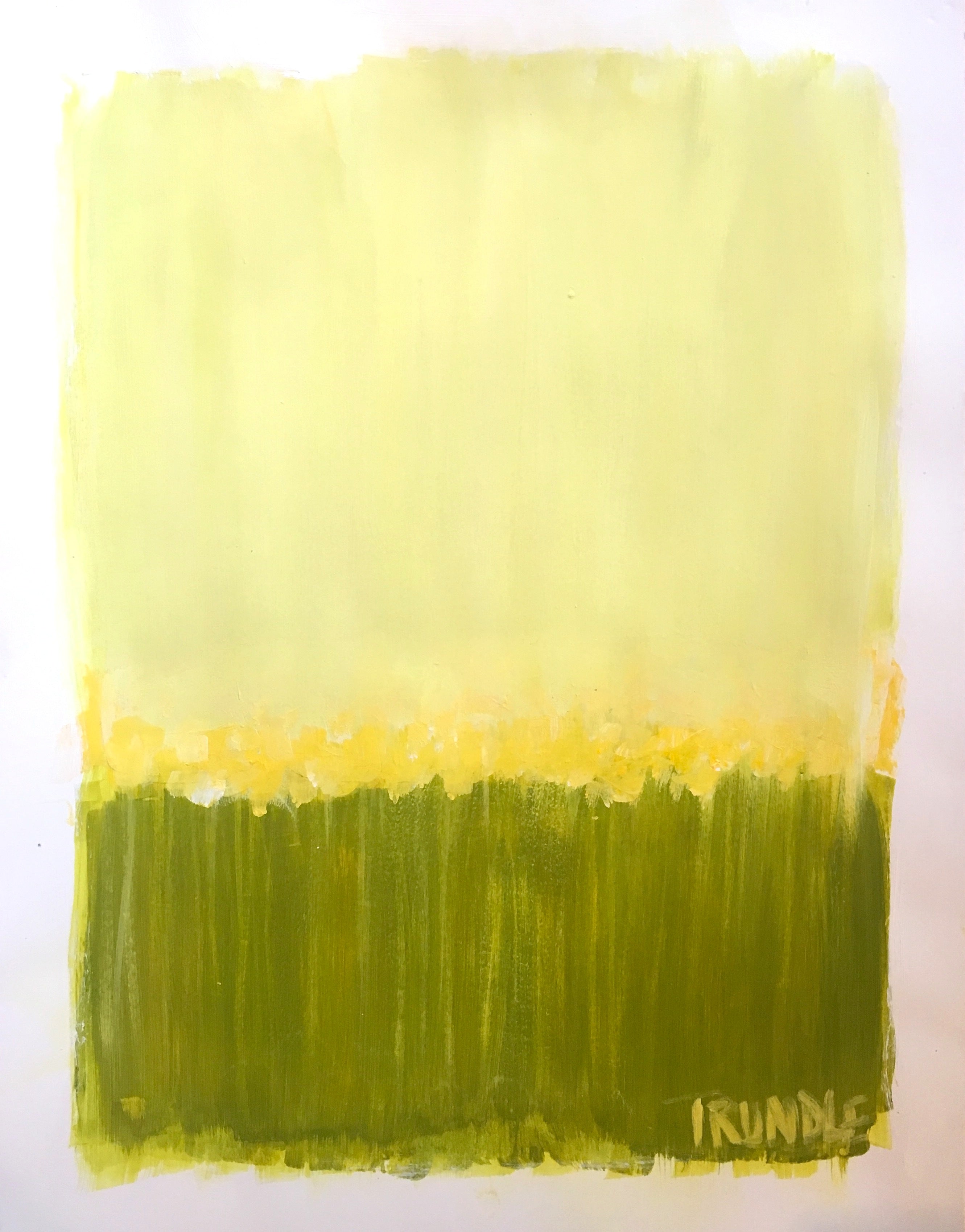 Landscape Study in Green