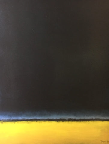 Midnight Horizon with Gold