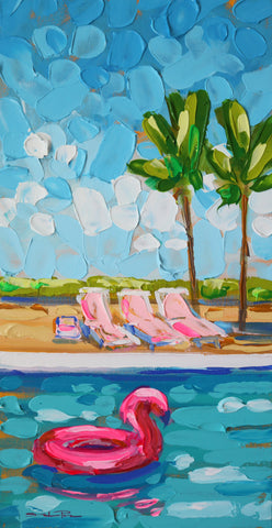 Flamingo Float