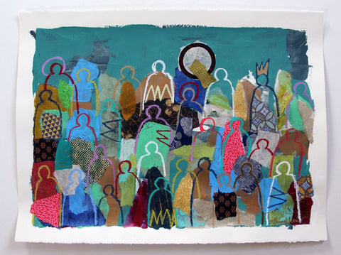 Crowd On Paper 13